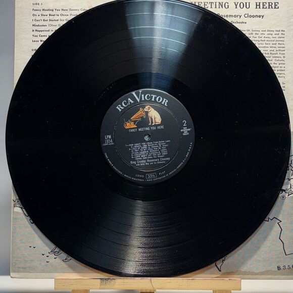 Crosby-Clooney Vinyl Record - Classic Black - Picture 4 of 6